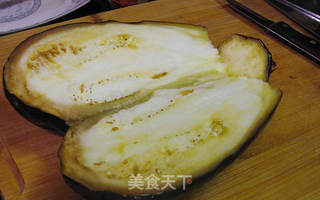 蒜茸烤大茄子的做法步骤:7