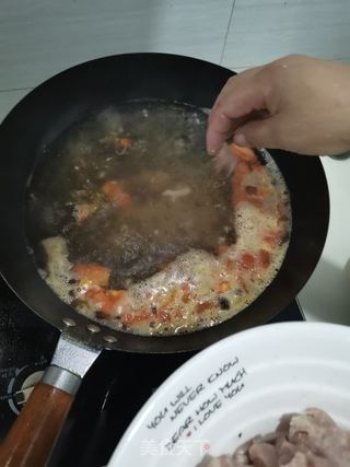 番茄肉丝蛋汤的做法步骤：5