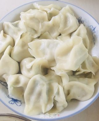 五花肉韭菜水饺的做法步骤：10