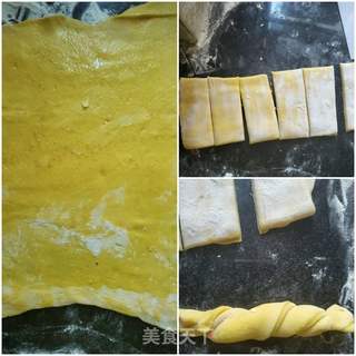 香煎南瓜卷的做法步骤:6