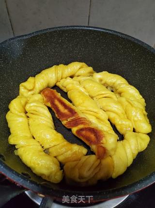 香煎南瓜卷的做法步骤:10