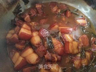 高压锅版红烧肉的做法步骤:6