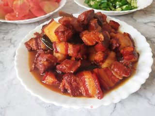高压锅版红烧肉的做法步骤:7
