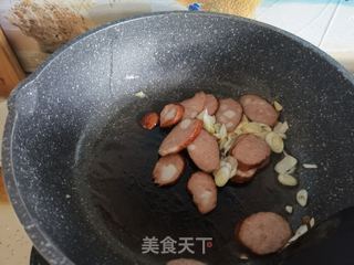 哈尔滨红肠炒鸡蛋的做法步骤:6