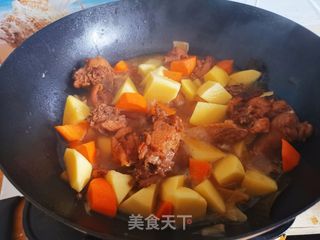笨鸡炖土豆的做法步骤:10