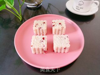 蔓越莓山药糕的做法步骤:8