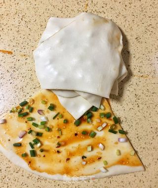 香酥千层饼的做法步骤：9