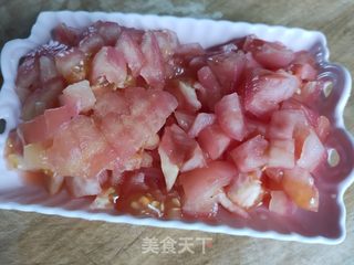 西红柿手擀面的做法步骤:5
