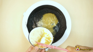 时蔬鳕鱼松蛋黄粥的做法步骤:3