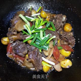 板栗沙茶鸭的做法步骤:12