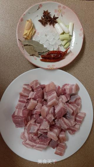 口水红烧肉的做法步骤:2
