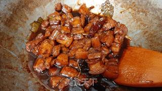 口水红烧肉的做法步骤:6