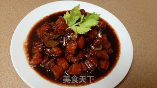 口水红烧肉的做法步骤:7