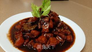 口水红烧肉的做法步骤:8