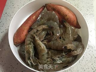 减脂餐—微波炉蒸虾?的做法步骤:2