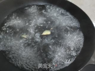 油菜鲜虾手擀面的做法步骤:7