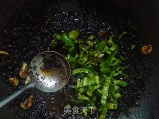 青椒豆豉凉粉的做法步骤:5