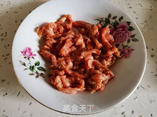鲜虾肉丝面的做法步骤:5
