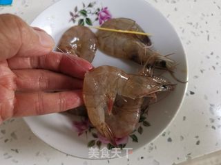 鲜虾肉丝面的做法步骤:6