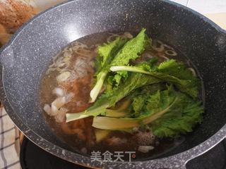 鲜虾肉丝面的做法步骤:12