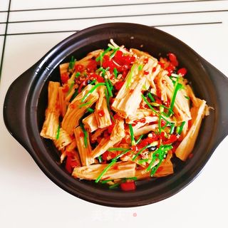 凉拌腐竹的做法步骤:15