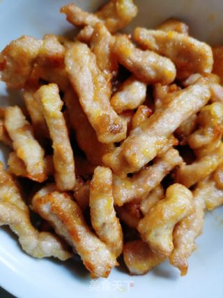 茄汁里脊的做法步骤:9