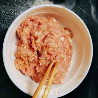 馄饨皮版煎饺的做法步骤:3