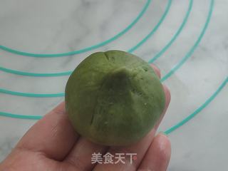 抹茶肉松豆沙酥（螺旋酥）的做法步骤：23