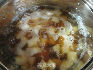 雪梨桃胶的做法步骤：6