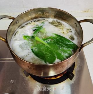 酸汤面的做法步骤:7