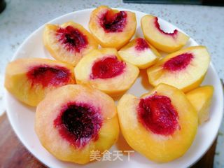 黄桃罐头的做法步骤:3