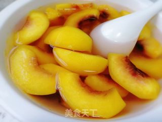 黄桃罐头的做法步骤:8