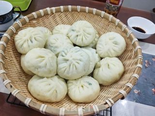 小白菜素包子的做法步骤：19