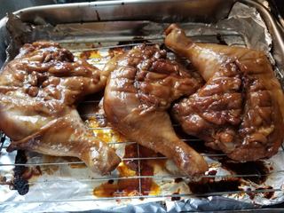 蜜汁鸡腿的做法步骤:7