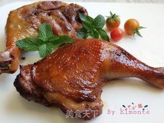 蜜汁鸡腿的做法步骤:9