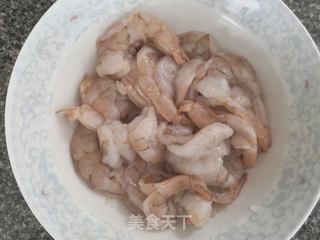 芥末虾球的做法步骤：1