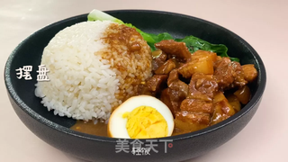 台式卤肉饭丨正宗台湾卤肉饭,秘诀在这里!超下饭的做法步骤:5