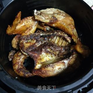 椒盐鸡的做法步骤:16