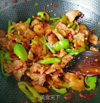 回锅肉的做法步骤:11
