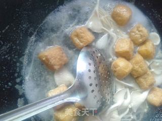豆腐菌菇汤的做法步骤:9