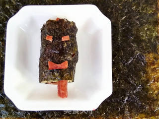 牛肉肠南瓜饭卷的做法步骤:10