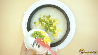 鳕鱼杂蔬粥的做法步骤:5