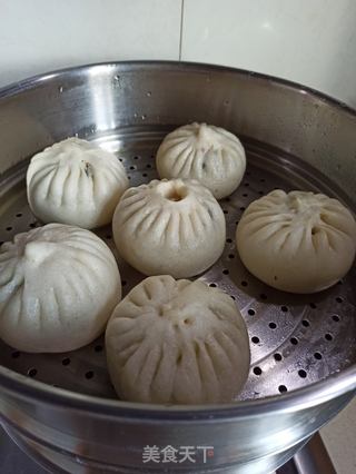 苦菜猪肉包的做法步骤:14