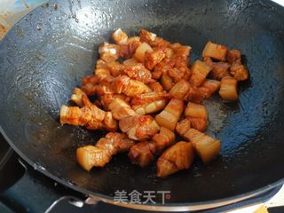 砂锅五花肉的做法步骤:8