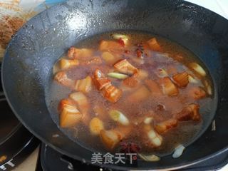 砂锅五花肉的做法步骤:11