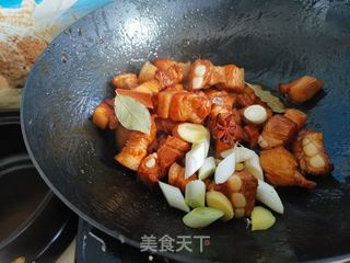 砂锅五花肉的做法步骤:9