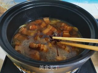 砂锅五花肉的做法步骤：14