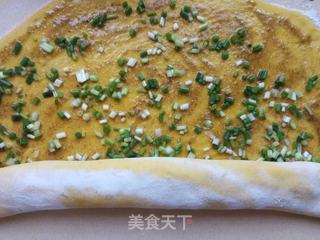 南瓜椒盐葱香咸窝窝的做法步骤:17