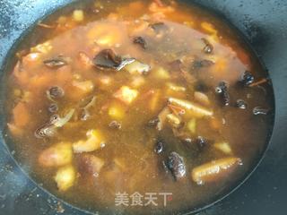西红柿虾仁打卤面的做法步骤:12