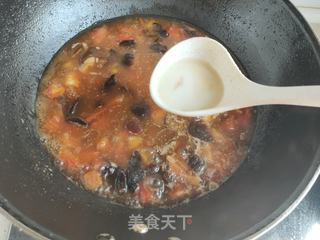 西红柿虾仁打卤面的做法步骤:13